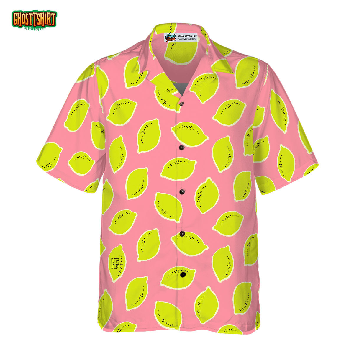 Pinky Lemon Hawaiian Shirt