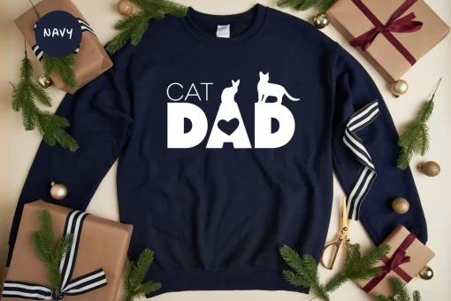 Cat Dad Shirt, Cat Shirt, Cat Lover, Father’s Day Gift For Dad