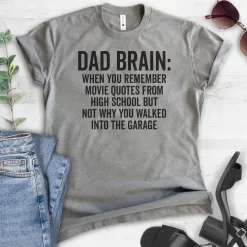 Dad Brain Shirt, Dad Shirt, Papa Shirt, Father’s Day T-Shirt