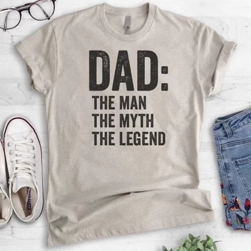 Dad: The Man The Myth The Legend T-shirt, Father’s Day T-Shirt