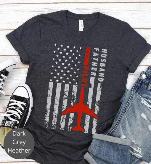Pilot Shirt, Fathers Day Gift, Fathers Day Shirt, Gift for Pilot, Airplane Shirt