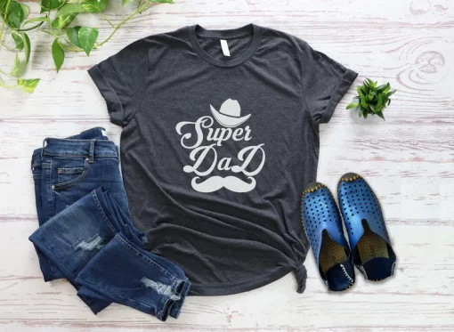 Super Dad Shirt, Gift For Dad, From Daughter to Dad, Father’s Day T-Shirt