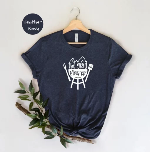 The Grill Master Shirt, Barbecue Tee, Father’s Day Shirt, Bbq Dad T-Shirt