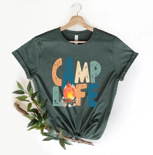 Camp Life Shirt, Camp Vacation Shirt, Family Vacation Shirt, Family Travel Shirt