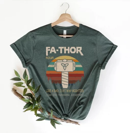 Fa-Thor Father’s Day Shirt, Father’s Day Gift Shirt, Gift For Father
