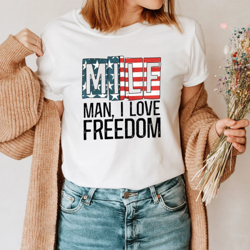 Funny Patriotic T-Shirts, USA Freedom T Shirt, 4th Of July Shirts