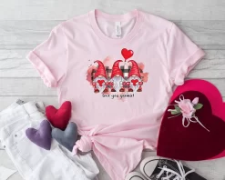 Gnomes Valentine’s Day,Gnomes Valentines, Valentines Day Shirt, Valentines Day Gift