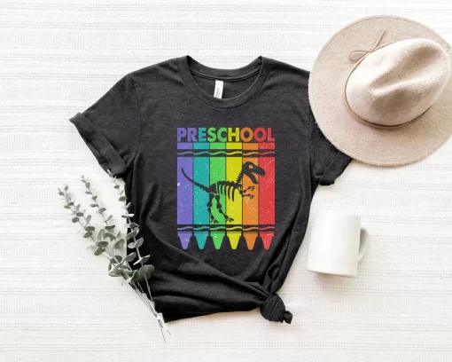 Hello Kindergarten Shirt,Teach Love Inspire Shirt,Back To School T-Shirt