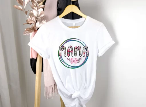 MAMA Comfort Colors Shirt, Mama Shirt, Gift for Mother, Mothers Day Gift