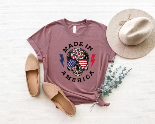 Made In America Shirt, 4th of July Shirt, Independence Day Shirt, Patriotic Shirt