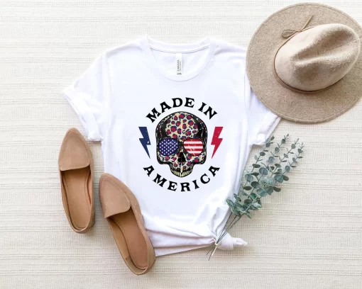 Made In America Shirt, 4th of July Shirt, Independence Day Shirt, Patriotic Shirt