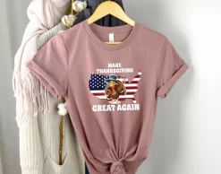 Make Thanksgiving Great Again Shirt, Thanksgiving Shirt, Trump Shirt, Thankful Tee