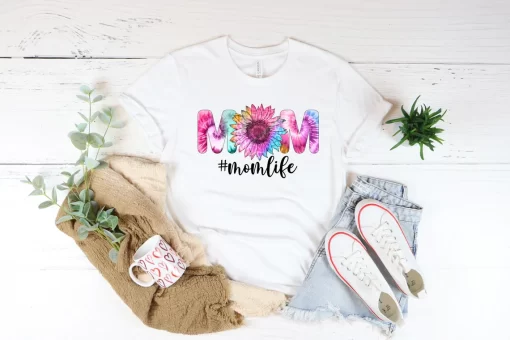 Mama Shirt, Pregnancy Announcement Shirt, Mom Life Shirt, Mothers Day T-Shirt