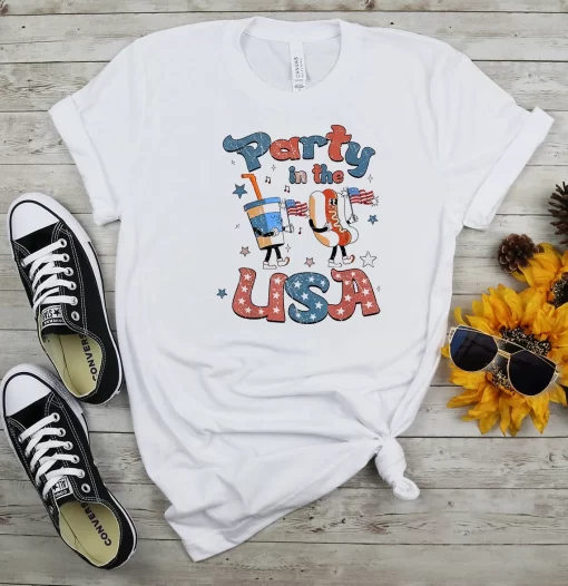 Party in the USA Shirt, 4th of July Shirt, Independence Day Shirt
