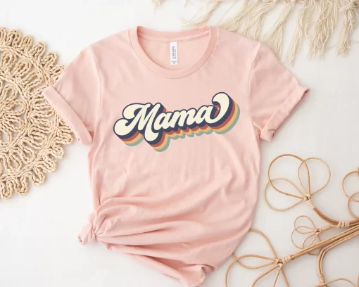 Retro Mama Shirt, Mama Shirt, Mommy Shirt, Gift for Mom, Mothers Day T-Shirt