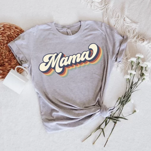Retro Mama Shirt, Mama Shirt, Mommy Shirt, Gift for Mom, Mothers Day T-Shirt