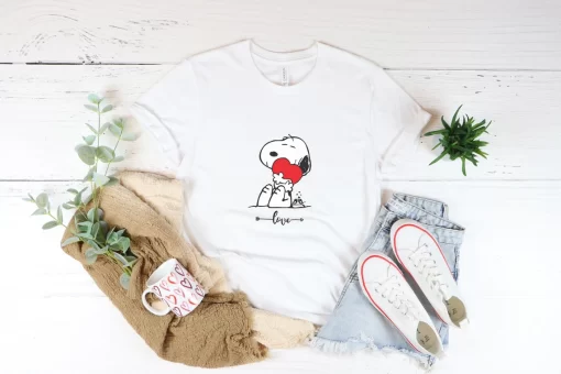 Snoopy Shirt, Snoopy I Love You Shirt, Snoopy Funny Shirt, Valentines Day Shirt