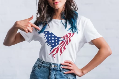 4th Of July American Eagle T-Shirt