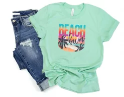 Beach Bum Shirt, Beach Shirt, Summer Shirt, Vacation Shirts