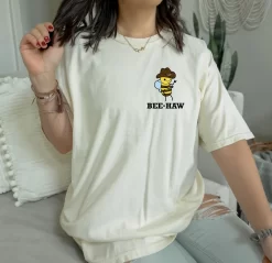 Bee-haw Shirt, Funny Western Graphic Tee, Yee-haw Rodeo Shirt