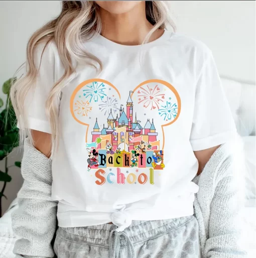 Disney Back To School Retro T-Shirt