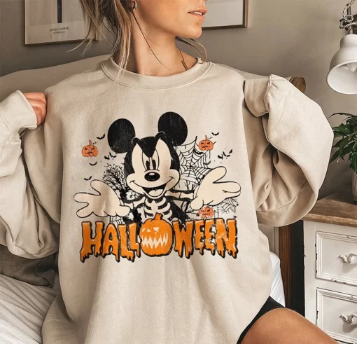 Disney Mickey Halloween Sweatshirt 2022