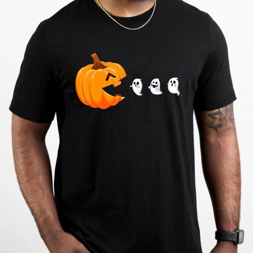 Funny Halloween Pumpkin Ghosts Halloween Costume T-Shirt