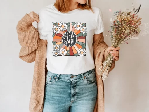 Here Comes the Sun T Shirt, Travel Beach Vacation Shirt