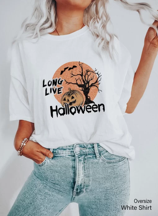 Long Live Halloween Vintage T-Shirt