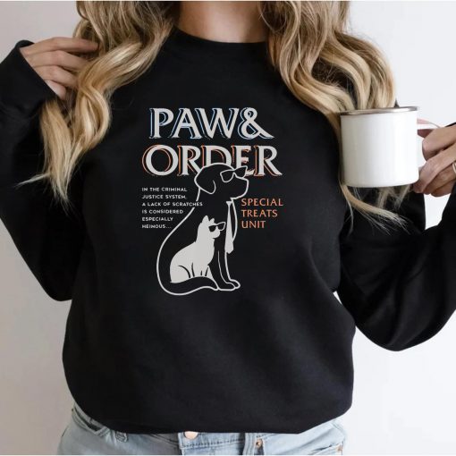 Paw and Order Special Feline Unit Pets Training Dog And Cat T-Shirt