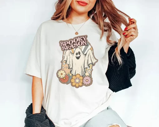 Retro Spooky Season Halloween T-Shirt