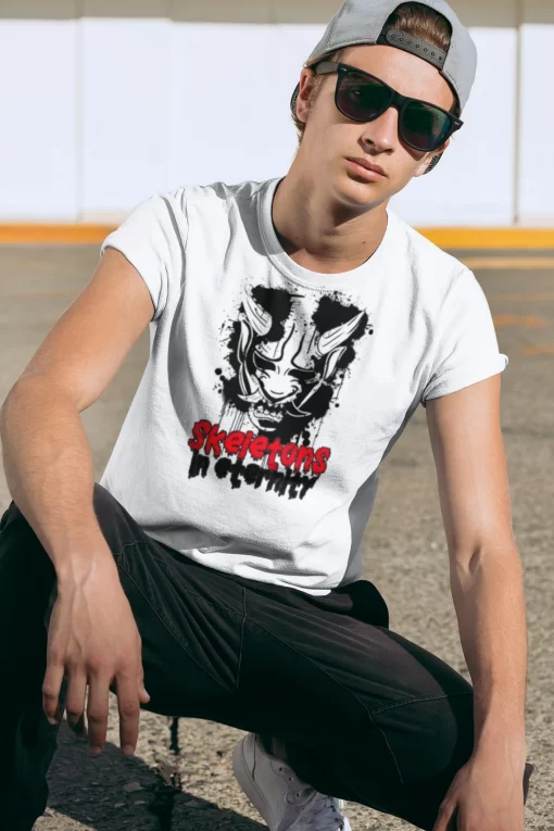 Skeleton Samurai T-shirt