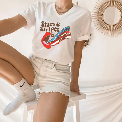 Stars Stripes Reproductive Rights T-Shirt