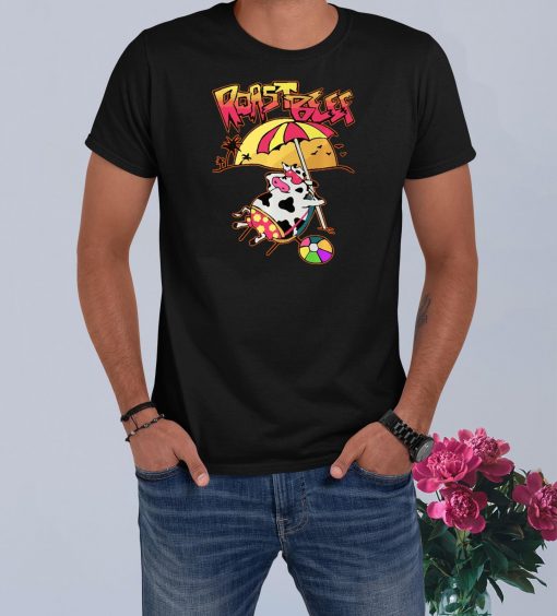 Stranger Dustin Love Roast Beef Beach Cow TV Parody Premium T-Shirt