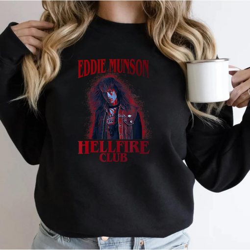 Stranger Things 4 Eddie Munson Hellfire Club Blood Splatter T-Shirt