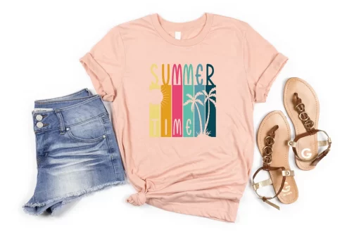 Summer Time Shirt, Retro Summer Shirts, Summer Vacation Shirt