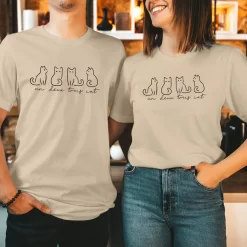 Un Deux Trois Cat T-Shirt, Cat Lovers Gift