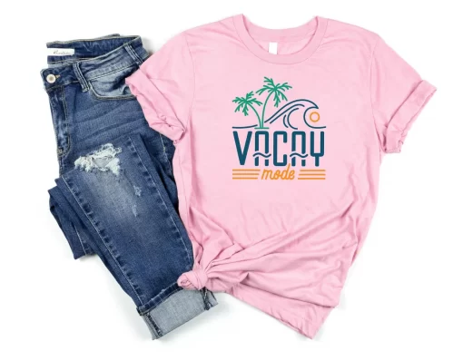 Vacay Mode Shirt, Family Vacation Shirt, Tropical Beach Summer Shirt