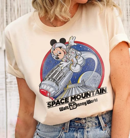 Vintage Mickey Space Mountain Walt Disney World T-Shirt