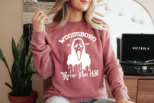 Woodsboro Est 1996 Horror Film Club T Shirt