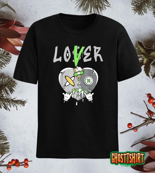 5 Retro Green Bean Loser Lover Heart Shoes 5s Green Bean T-Shirt