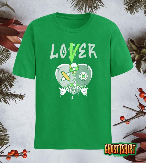 5 Retro Green Bean Loser Lover Heart Shoes 5s Green Bean T-Shirt