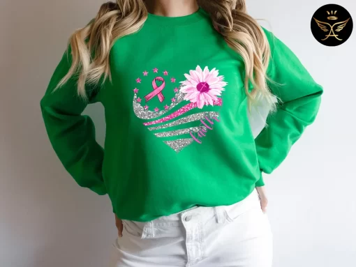 Breast Cancer Sweatshirt – Pink Ribbon Sweatshirt
