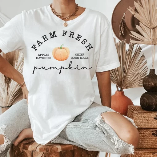 Farm Fresh Pumpkins Fall T-Shirt