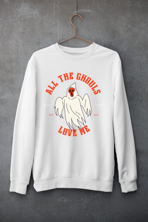 Ghost Vibes All The Ghouls-Love Me T-Shirt