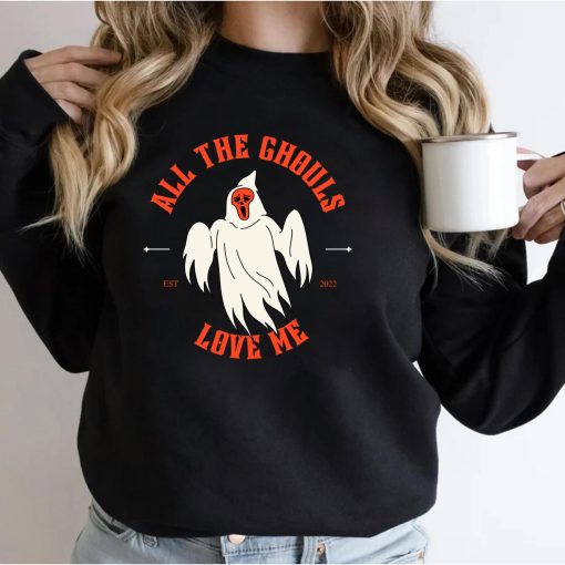 Ghost Vibes All The Ghouls-Love Me T-Shirt
