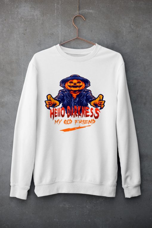 Halloween Costume Hello Dark Pumpkin T-Shirt