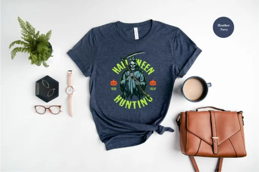 Halloween Hunting T-Shirt Trick Or Treat Shirt