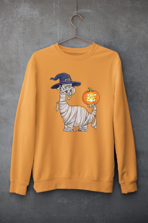 Halloween Zombie Mummy Dinosaur Witch Scary Boys Girls Kids T-Shirt