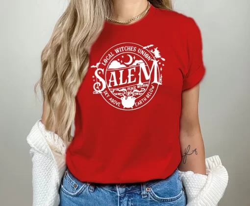 Local Witches Union Salem Halloween T-Shirt
